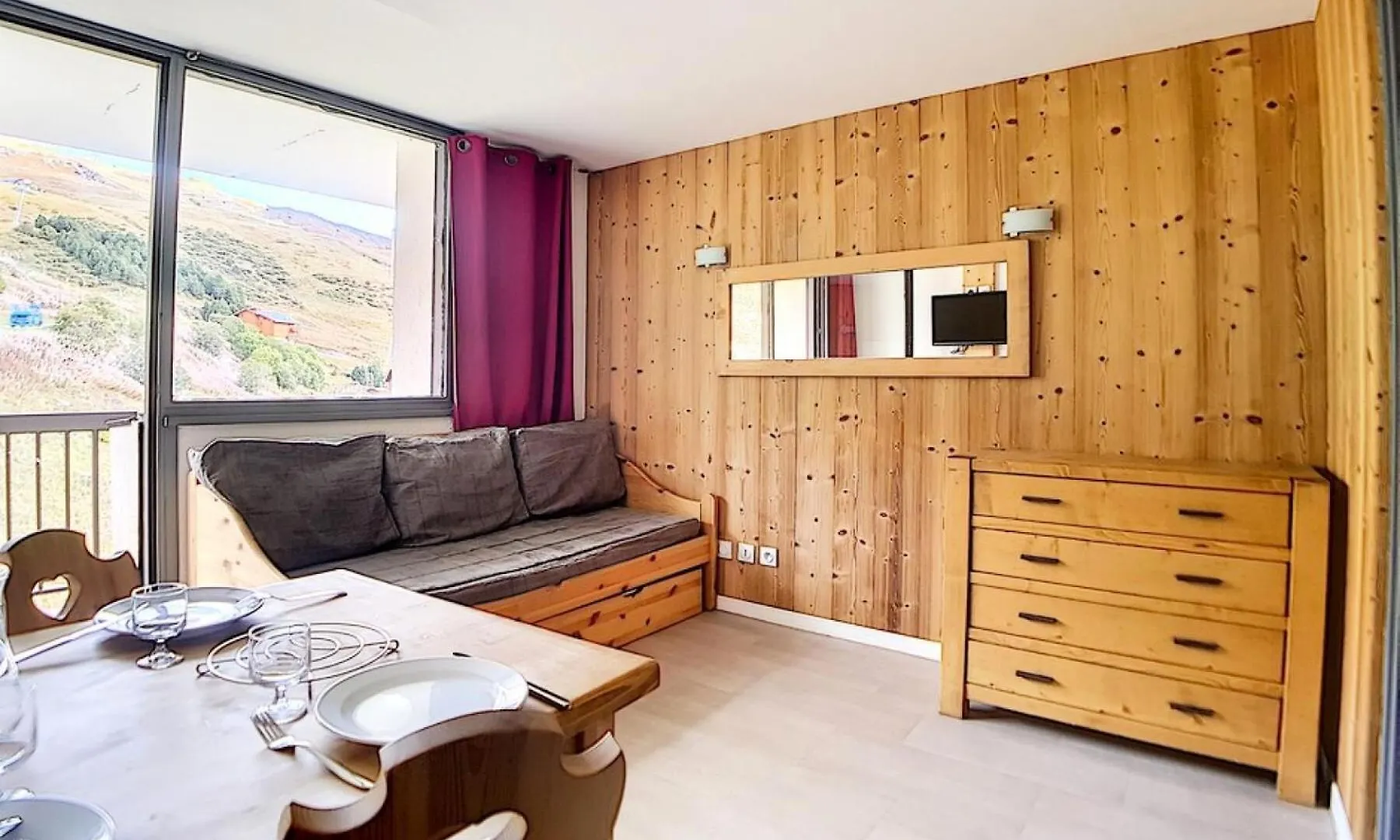 Residence Median - Studio Renove - Proche Des Pistes - Balcon Mae-1754 サン・マルタン・ド・ベルヴィル アパート