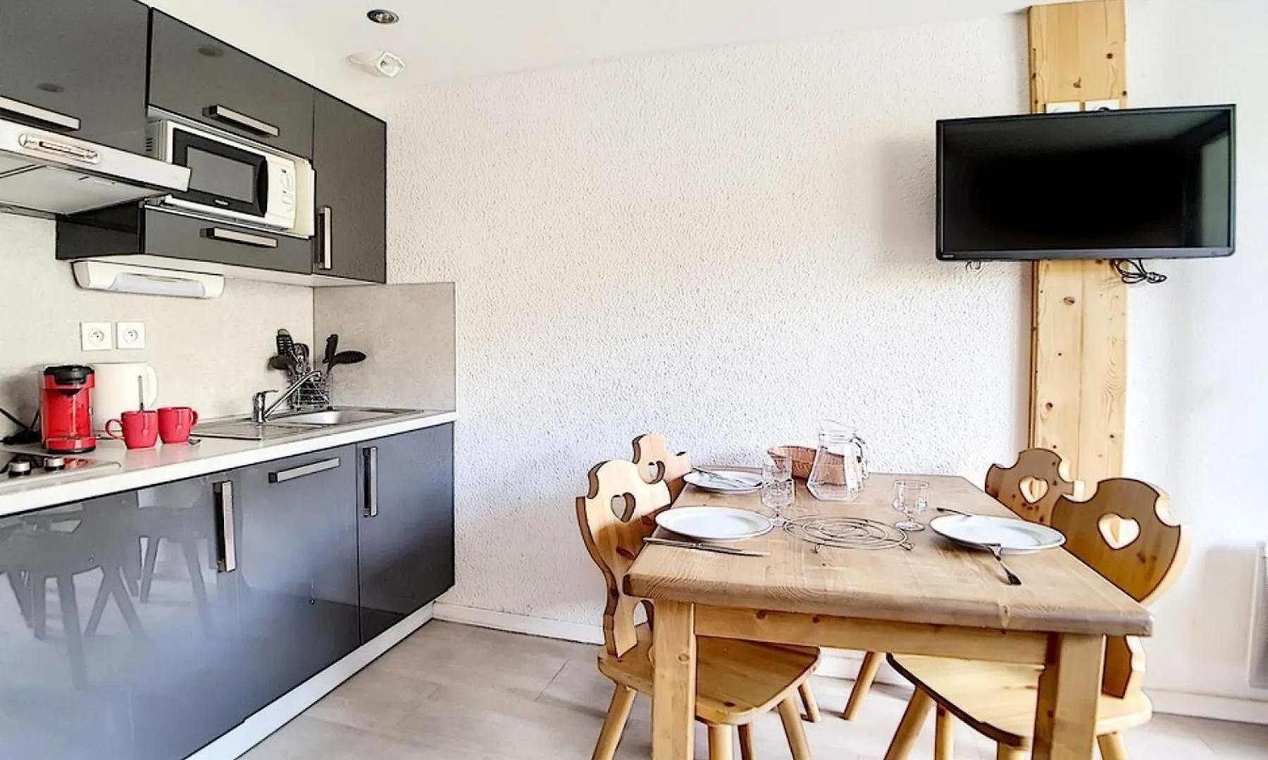 アパート Residence Median - Studio Renove - Proche Des Pistes - Balcon Mae-1754 サン・マルタン・ド・ベルヴィル